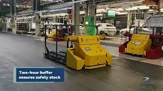 Success Story - 64-AGV project automates internal transport