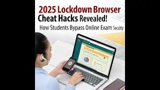 2025 LockDown Browser Cheat Hacks Revealed! How Students Bypass Online Exam Security