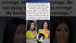 Cardi B fires back at Jesse Woo After she claimed Cardi had a Revenge baby with Stefon #shorts #usa