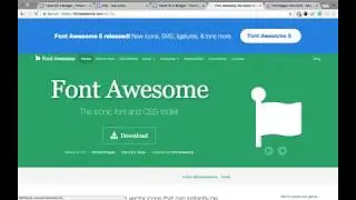 Changing Social Icons with CSS - Adding Font Awesome Icons - Updated 2018