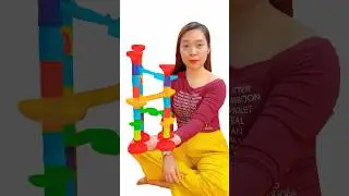 Unboxing & Assembling Marble Run Pipeline Toy Set Fun Toys for Kids! #unboxing #toys #MarbleRun