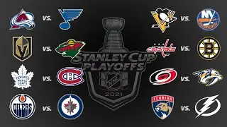 All 16 NHL Stanley Cup Playoffs Goal Horns 2021
