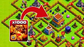Rushed Town Hall 8🥺 vs Every Super Troop😱&ndash; Can It Survive?🤔