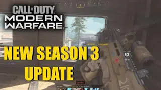 Call of Duty Modern Warfare NEW SEASON 3 UPDATE sandstorm blueprint