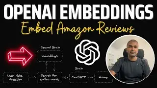 OpenAI ChatGPT Embeddings API 🧠 Beginners' EASY Step-by-Step Tutorial 🤯