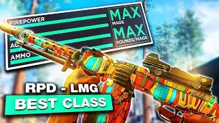 Best RPD class in warzone Max Damage better than the Stoner 🤔