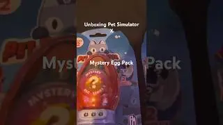 Unboxing Pet Simulator X Season 2 Mystery Egg Pack #roblox #petsimx  #toy #shorts #viral