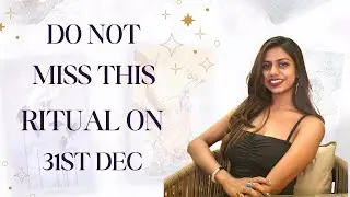 31st December Releasing Ritual | Let Go of 2025 & Enter 2026 with a Clean Energy ✨ #cleansing  