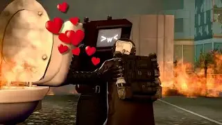 What If Tv Woman Loved Cameraman?!  Skibidi Toilet Multiverse (Fan Made)