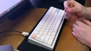 HEX.3C Typing Sound Test ft. JWK H1 w Outemu Tops Linear Switches (No music/talking)