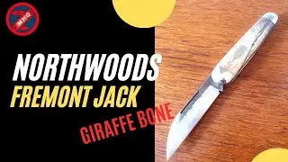 New Fremont Jack in the Collection, Northwoods Knives Fremont Jack Giraffe Bone