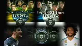 How to get Black ball from Brazilian - french 53 Stars Box Draw || Pes 2018 mobile || Game Lover