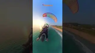 #paragliding #varkala #kerala #fun #trendingshorts #adventure #couple #ytshorts #explore #bucketlist