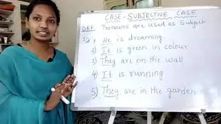 Examples of The Subjective Case in English Grammar