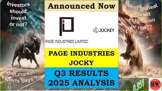 PAGE INDUSTRIES Q3 RESULTS 2025, JOCKY, PAGE INDUSTRIES NEWS, PAGE INDUSTRIES