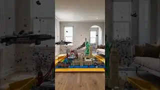 LEGO Room Transformation! 🧱Watch LEGO Take Over My Room! 🤯 #lego #aishort