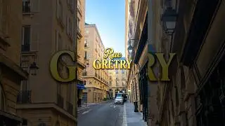 rue Gretry Paris France