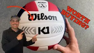 Product Review: WILSON K1 Indoor Game Volleyball Soft Feel and Touch for Training