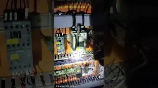 Bin washing machine start , step up  transformer connection and testing , three phase heater wire .