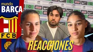 🔥El BARÇA FEMENÍ GOLEA al SEVILLA (4-1): Reacciones de KIKA NAZARETH Nazareth, Sydney y Pere Romeu🗣️