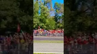 F1 Monza 2022 - Pre-GP Leclerc,Verstappen (pt.2)