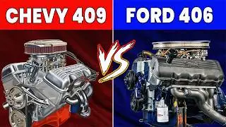 Chevy 409 Widowmaker vs Ford 406 FE || Who Was The King
