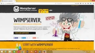 Downloading, Installing and Configuring a WAMP Server with PHP, MySQL