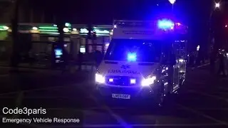 St John Ambulance CATS -- [Two-Tone Air Horns + Siren]