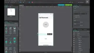 How to create a login screen using justinmind prototype