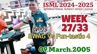 ISML 2024-2025 Week 27/33, SWAG Vs. Fun-tastic 4 (03.09.2025)