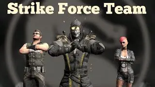 Mortal Kombat Mobile - Strike Force Diamond Team Gameplay!