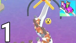 Cart Crash - Gameplay / Walkthrough - Part 1 (IOS & Android) | Levels 1-20