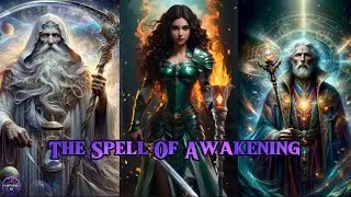 The Spell Of Awakening, The Realm, Inspired Ai Created by #Ai #aiart #inspiration #spirituality