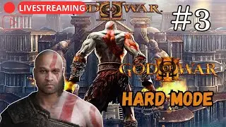 🔴 LIVE STREAMING! | Namatin God of War II Hard Mode #3