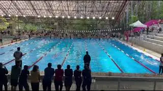Circuito APMN de Natação Master. 4x100 m crawl masculino.