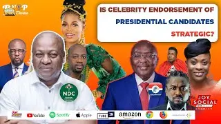 Election 2024: Is Celebrity Endorsement of Presidential Candidates Strategic? || Bus Stop Diaries