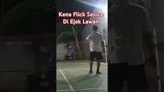 Kena Flick Services Diejek #badminton