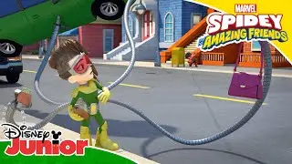Doc Gets a Shock ⚡️ | Marvel's Spidey and His Amazing Friends 🕸️ | Disney Junior Arabia