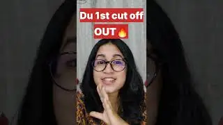 DELHI UNIVERSITY 1st merit list OUT🔥|| Cuet round1 Cut off || Phase3 step by step process