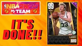 NBA 2K23 MyTeam (NO MONEY SPENT) EP 34: Trophy Case COMPLETED!!!