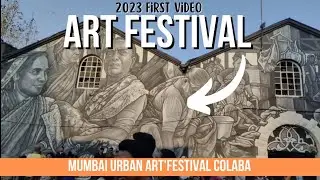 Sassoon Dock Art Festival Colaba | Mumbai Urban Art Festival 2023 | Hemant vlogs #2023