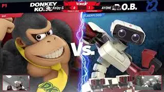 Illinois State Smash Weekly #292 | Losers Quarter-Finals: AYONE (R.O.B.) vs. Kelpy G (Donkey Kong)