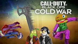 Knife Only Gunfight on Cold War and I just hype us Up (Late Night Moments)
