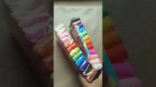 Air Dry clay || soft Clay #unboxing #diy #handmade #beautiful #lowcost #craft