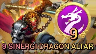 SINERGI 9 DRAGON TERBARU MAGIC CHESS GO GO | COMMANDER KABOOM B3 | UPDATE TERBARU MAGIC CHESS GO GO