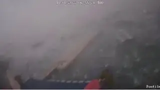 IMPRESSIONANTI immagini dal porto di Sestri Levante: la potenza del temporale