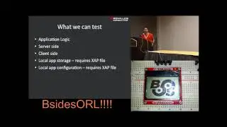 BSides Orlando 2014 Jorge Orchilles    Windows Phone 8 Security and Testing WP8 Apps