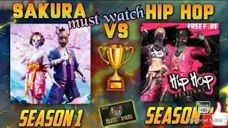 (who is best) || hip hop vs sakura  Free Fire #shorts