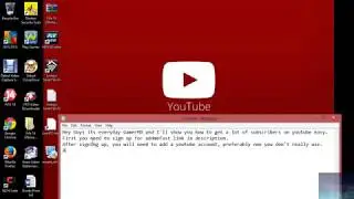 How To Get 1000 Subscribers 2018 Tutorial using AddMeFast