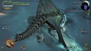 Arch-Tempered Rey Dau vs Noob Hunter - Switch Axe - MH WILDS PS5 PRO